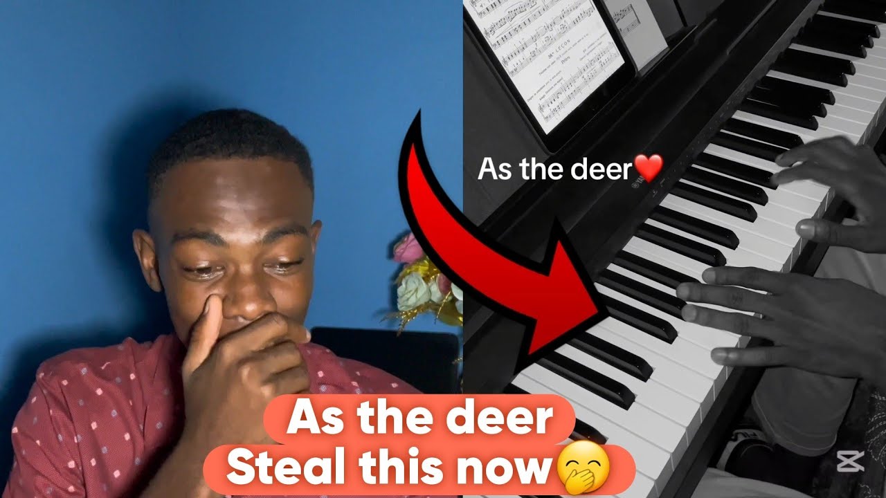 As the deer piano breakdown | Gospel piano breakdown
