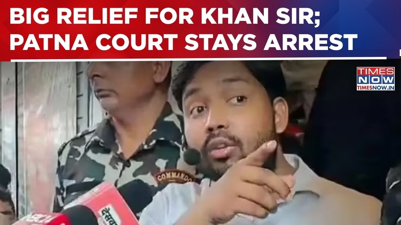 Khan Sir Gets Legal Breather As Patna Court Stays Arrest In Coaching Firing Case | Breaking News