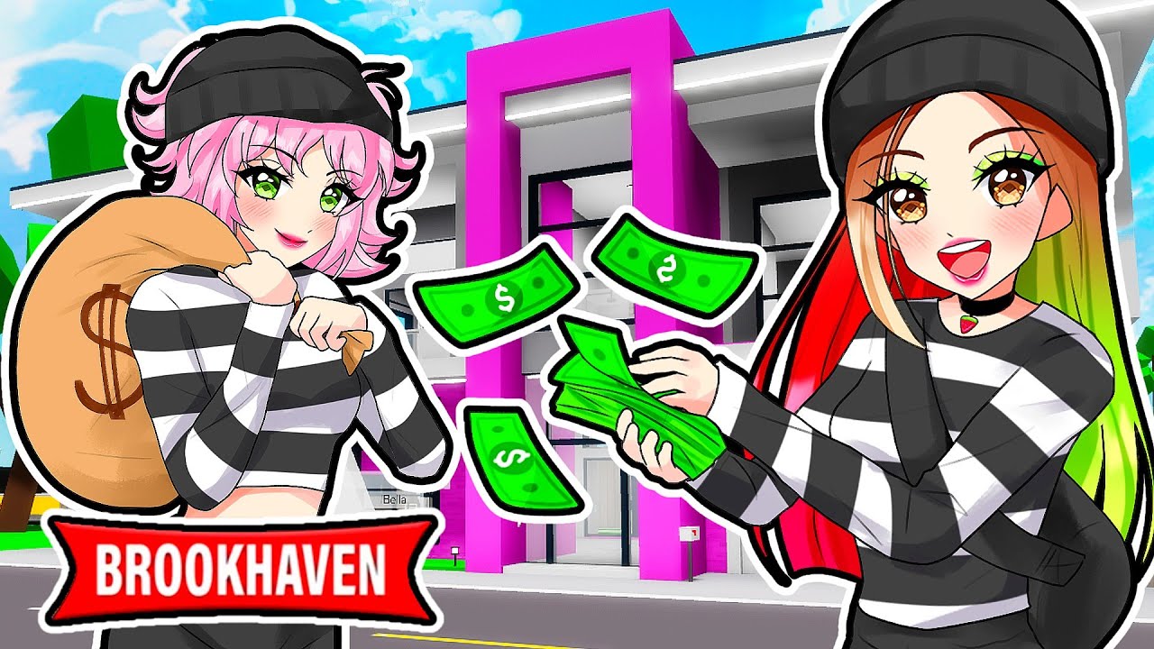 ROBBING EVERY HOUSE in Brookhaven With VANI! (best duo fr)