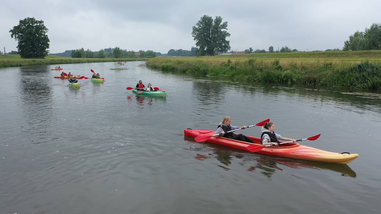 Gminny Spływ Kajakowy w Lewinie Brzeskim - LIPIEC 2023