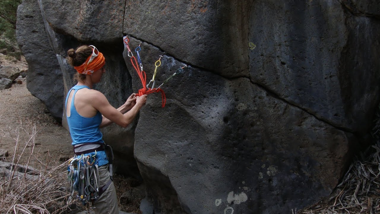 Traditional Climbing: 17. Combining Optimal Anchor Placements w/ Marginal Gear | Climbing Tech Tips