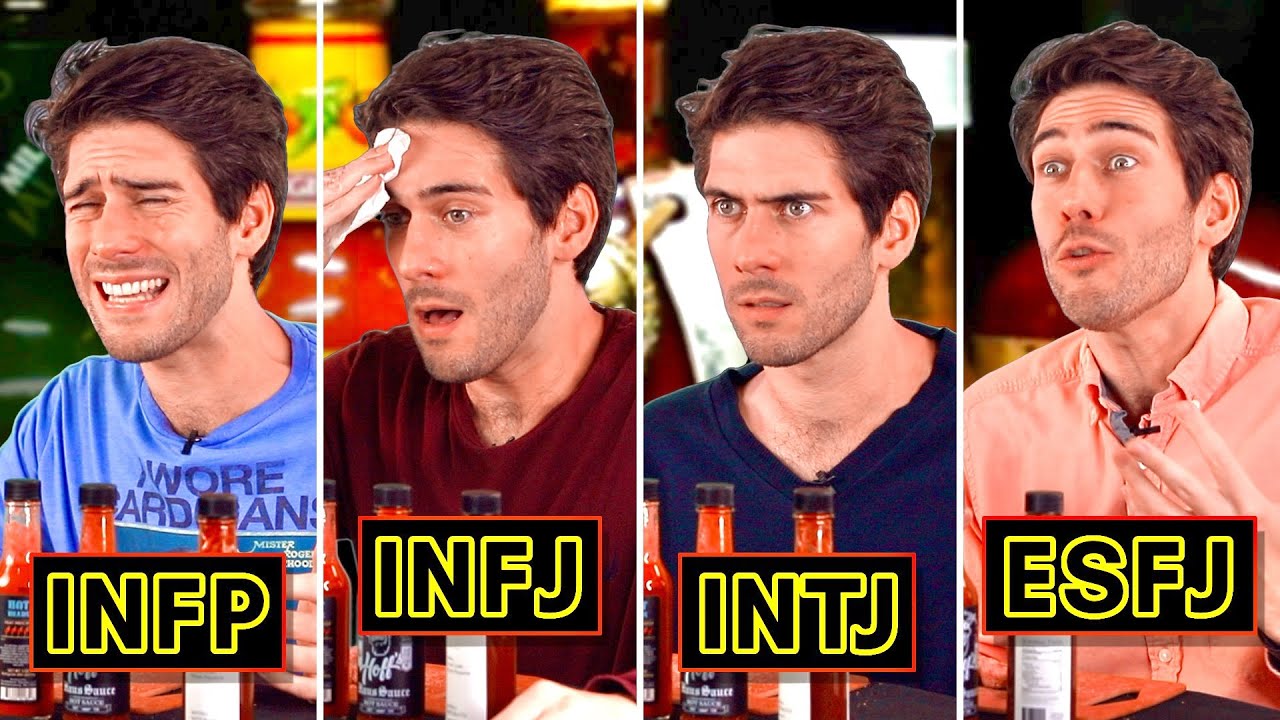 16 Personalities Answer Spicy Questions While Eating Spicy Wings | Hot Ones Parody