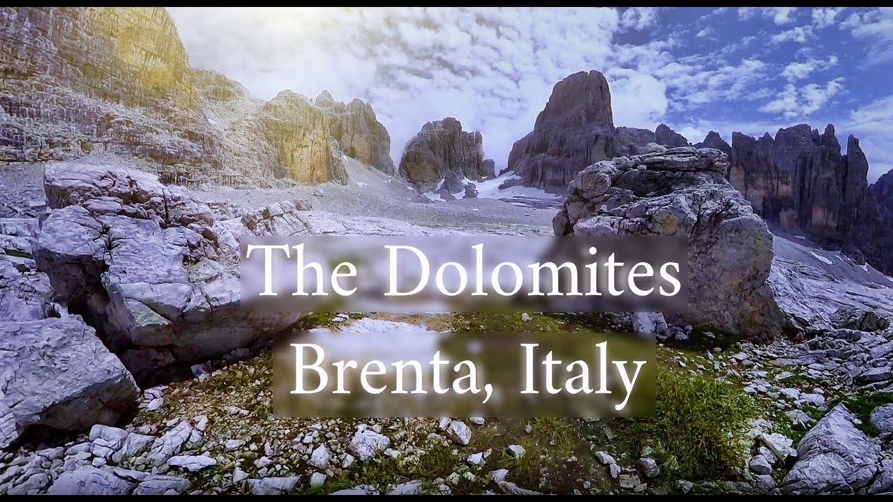 The Dolomites - Brenta, Italy, 4 days silent hiking with INSTA360 X3 (4K)