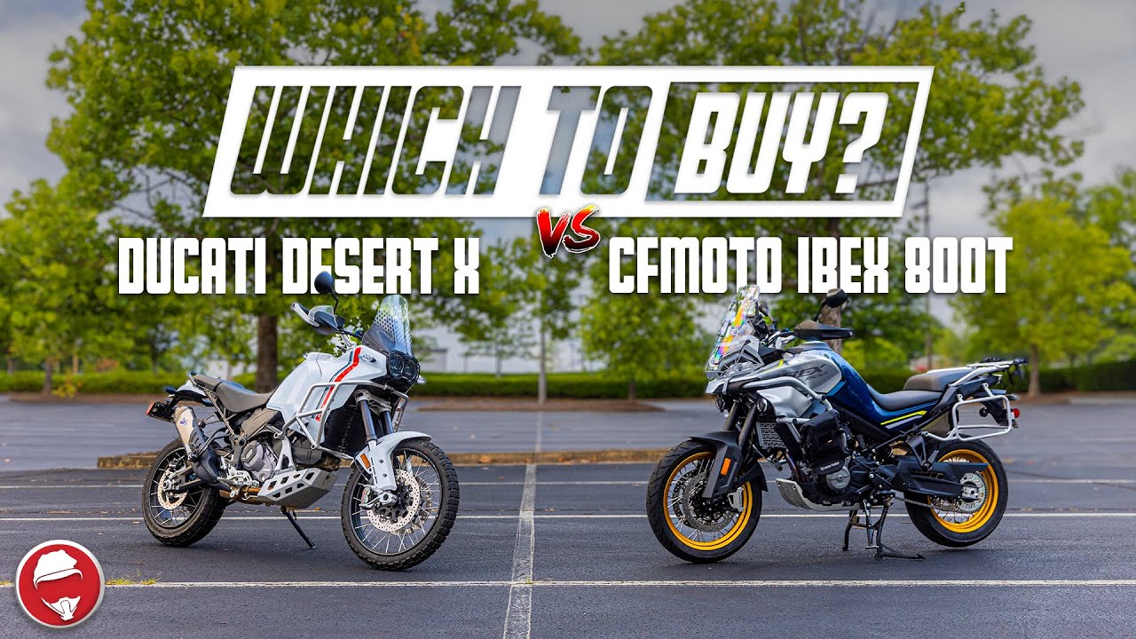 Is the Extra $6,000 Really Worth It? |  2023 CFMOTO Ibex 800 T vs 2023 Ducati Desert X