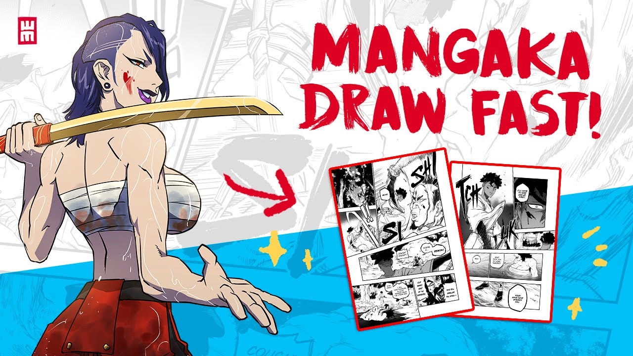 How to Draw Manga Fast or GET CANCELLED?!