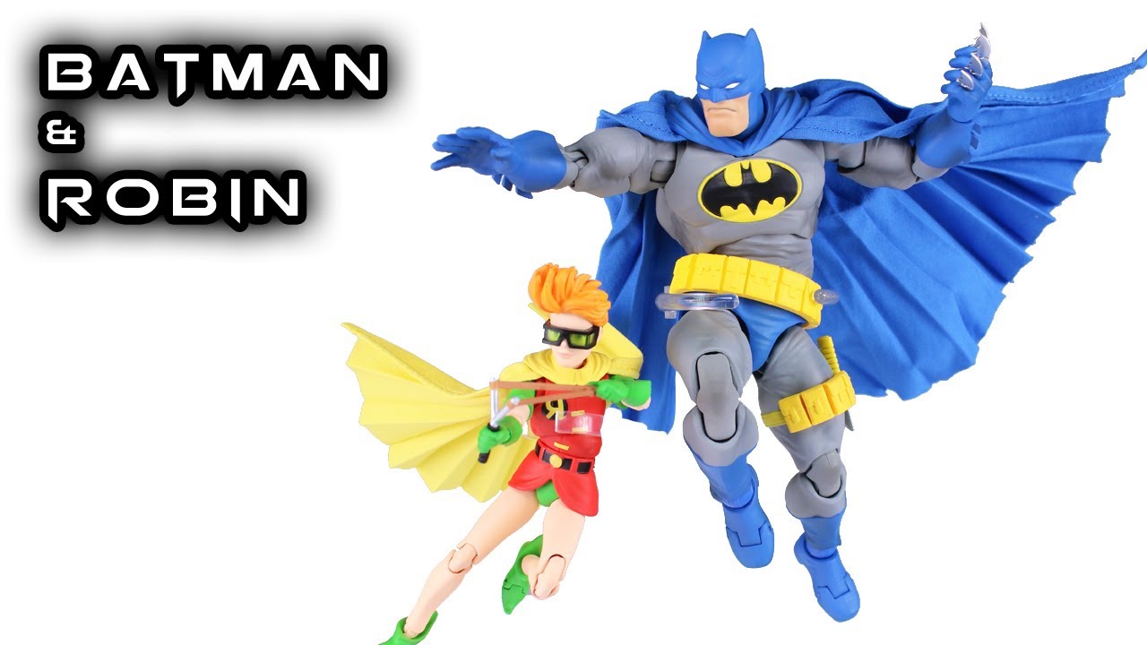 Mafex BATMAN & Robin The Dark Knight Returns (Blue Version) Action Figure Review