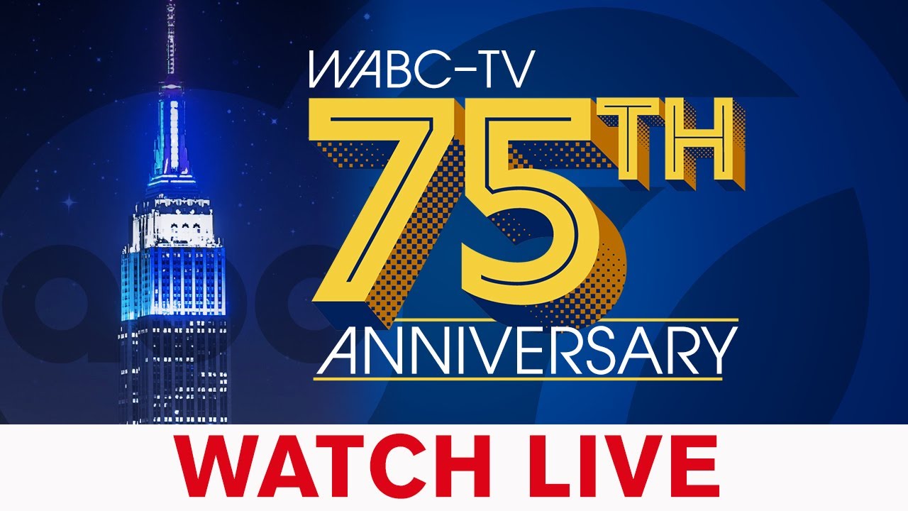 LIVE | Empire State Building lit for WABC-TV's 75th anniversary
