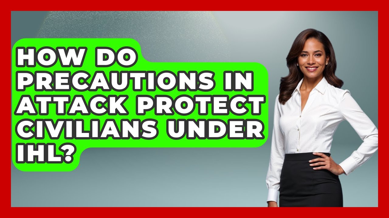 How Do Precautions In Attack Protect Civilians Under IHL? - International Humanitarian Law Experts
