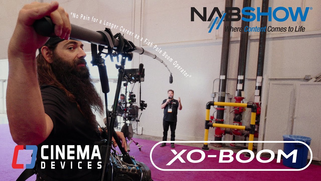 No Pain Fish Pole Booming  | Cinema Devices XO Boom NAB Show