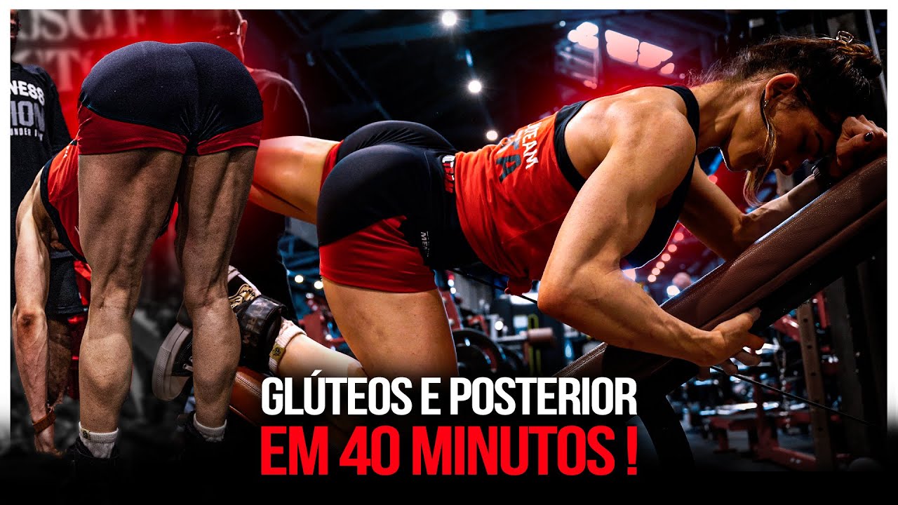 O MELHOR TREINO DE GLÚTEO EM 40 MINUTOS! | *miss olympia isa pecini*