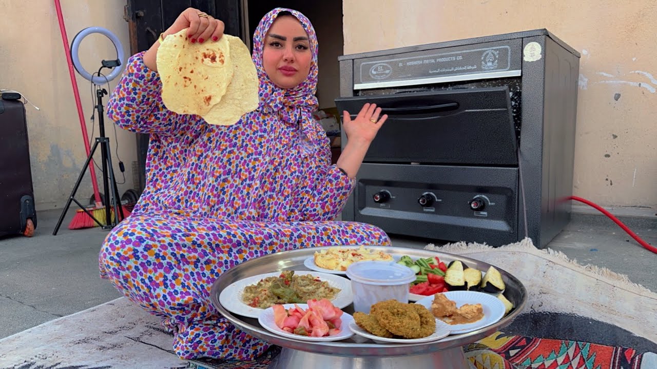 واخيراً حققت حلمى وجبت الفرن الغاز ف سعوديةً وعملت 