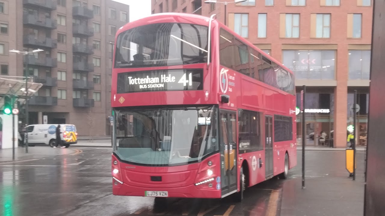 (New BZLs) - ALN - New BZL EV - EZ10e - LJ75VZN - on Route 41 - at Tottenham Hale Stn - 05/02/2026
