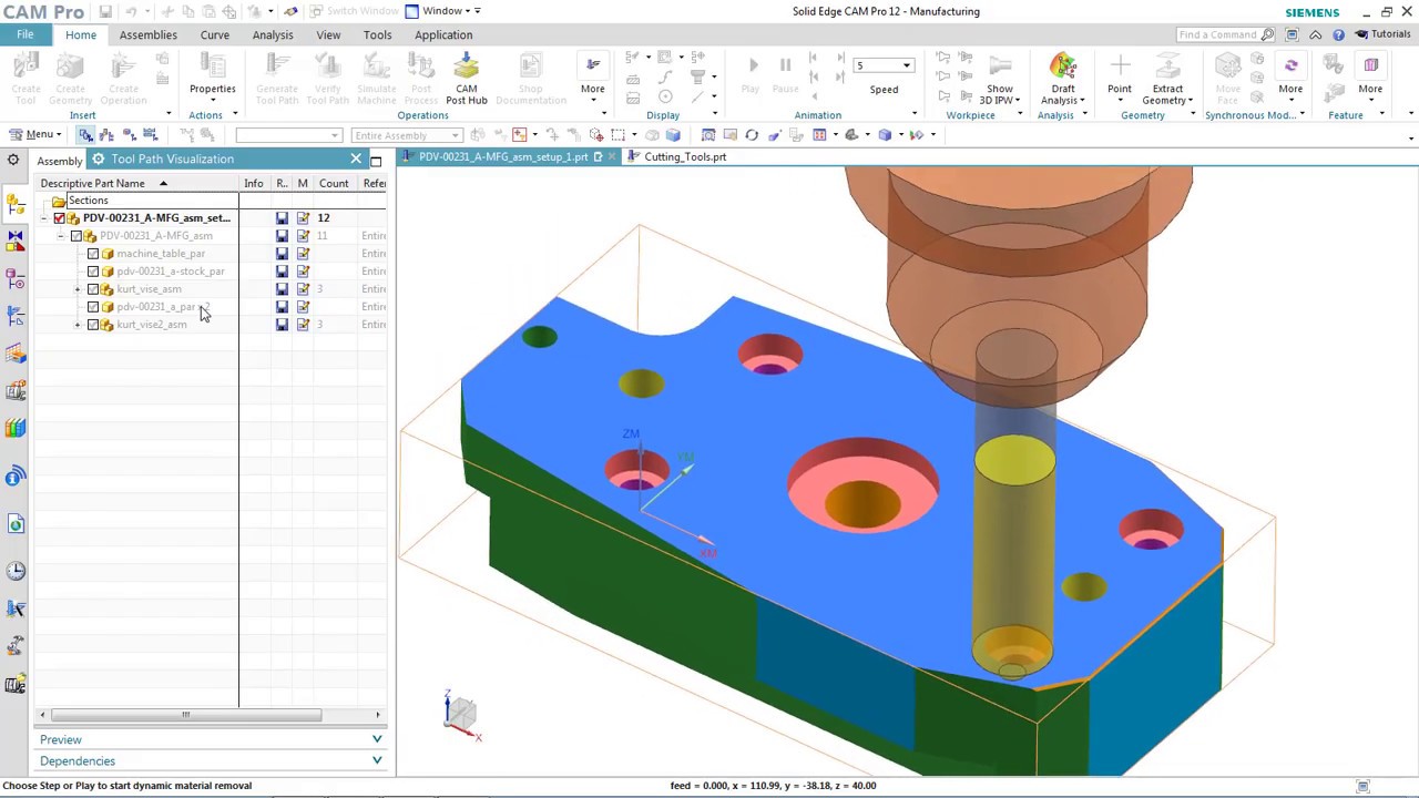 Solid Edge CAM Pro powered by NX