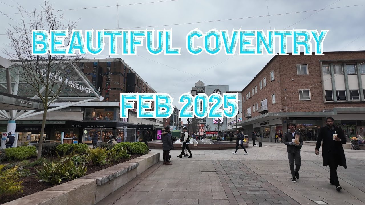 Coventry City Centre 13 Feb 2025