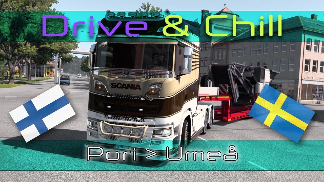 Drive & Chill: Neue nordische Horizonte entdecken // Pori nach Umeå