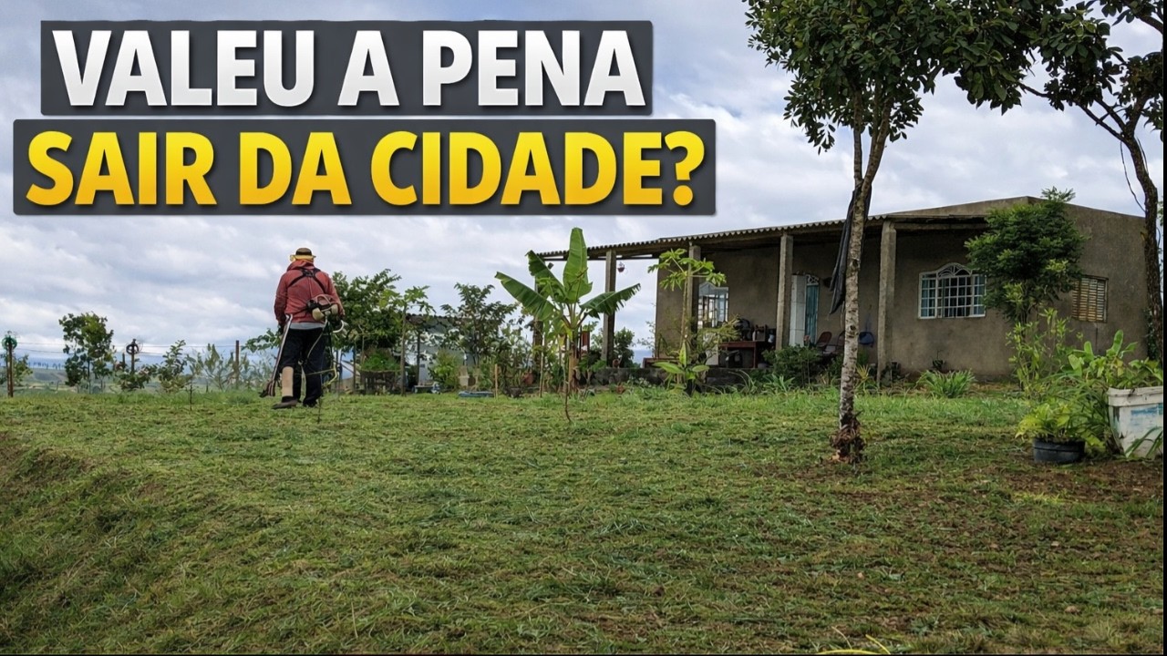 28 MESES DEPOIS Morando Na Roça | VEJA A NOSSA EVOLUÇÃO No Sítio Do Zero!🌿