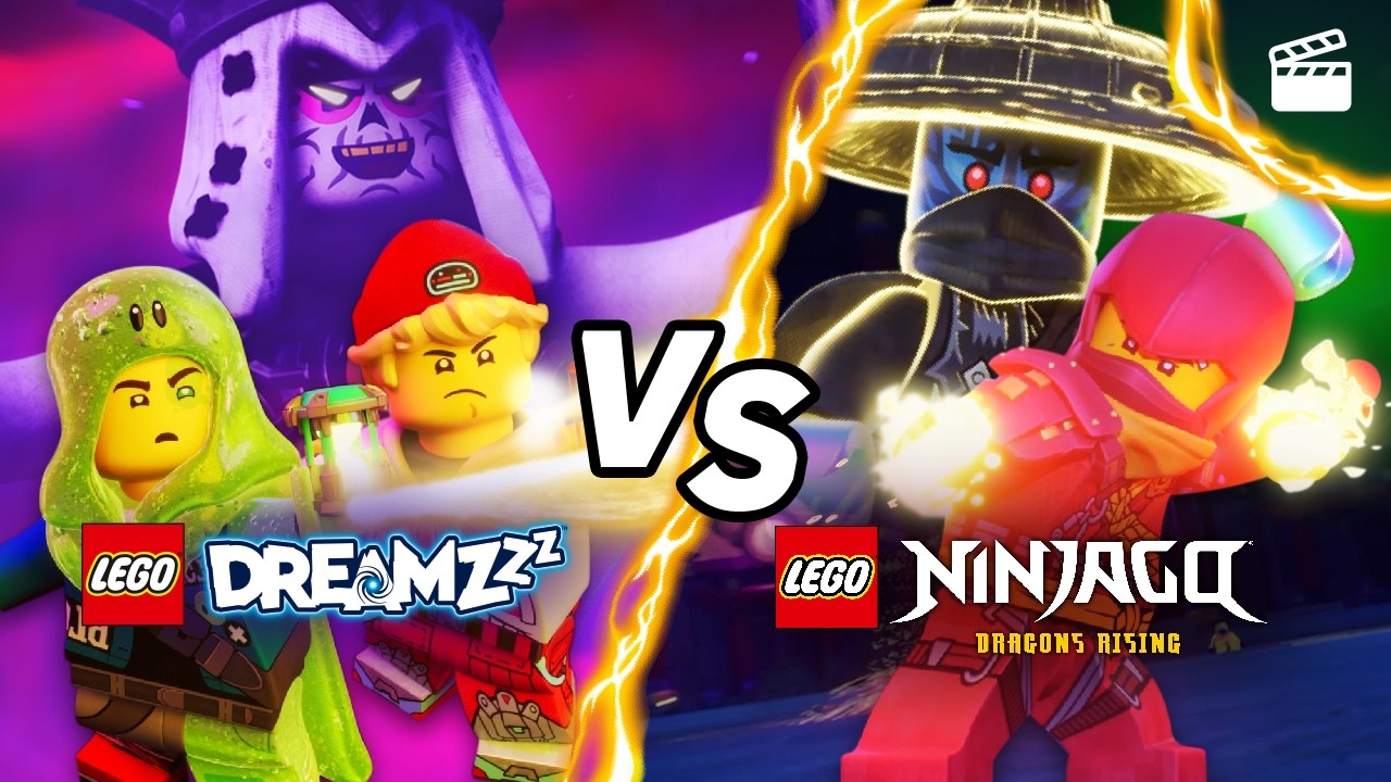🔥⚔️ LEGO DREAMZzz vs LEGO NINJAGO: Dragons Rising: Top 6 EPIC Battle Scenes!