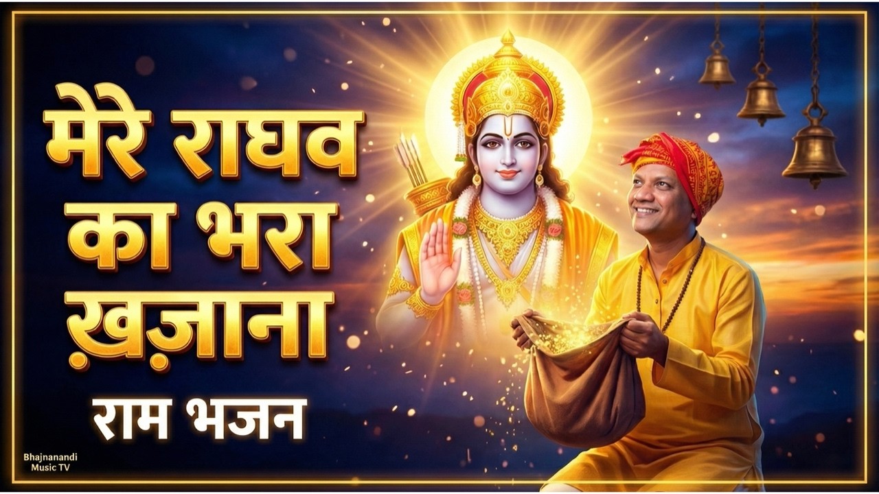 Ram Bhajan || मेरे राघव का भरा खजाना 🙏  || New Ram Bhajan 2026 || Bhajnanandi MusicTv || B23 🔴