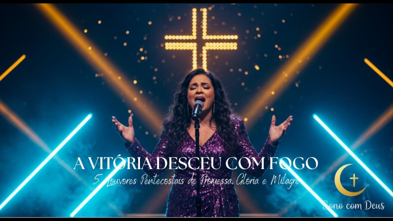 Cassiane IA – A Vitória Desceu com Fogo  5 Louvores Pentecostais de Promessa, Glória e Milagre
