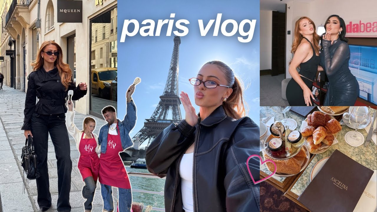 a trip to Paris with Huda beauty ♡