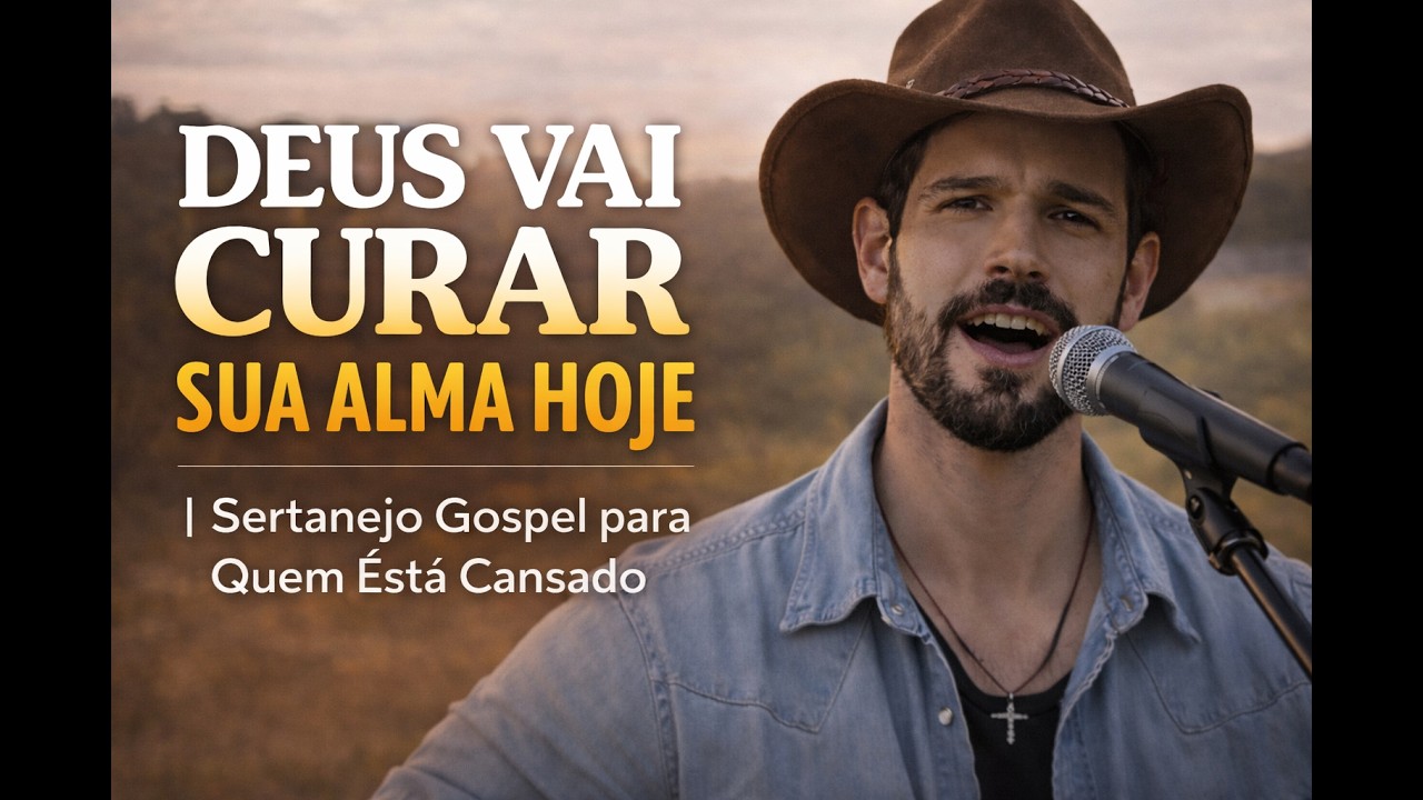 Deus Vai Curar Sua Alma Hoje | Sertanejo Gospel para Quem Está Cansado