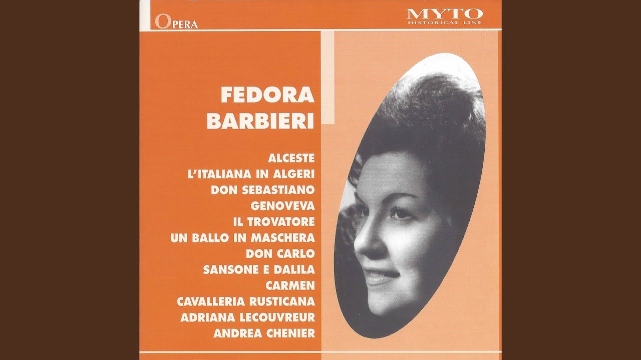 Don Sebastiano, A. 66: Terra adorata (Sung in Italian) (Live)