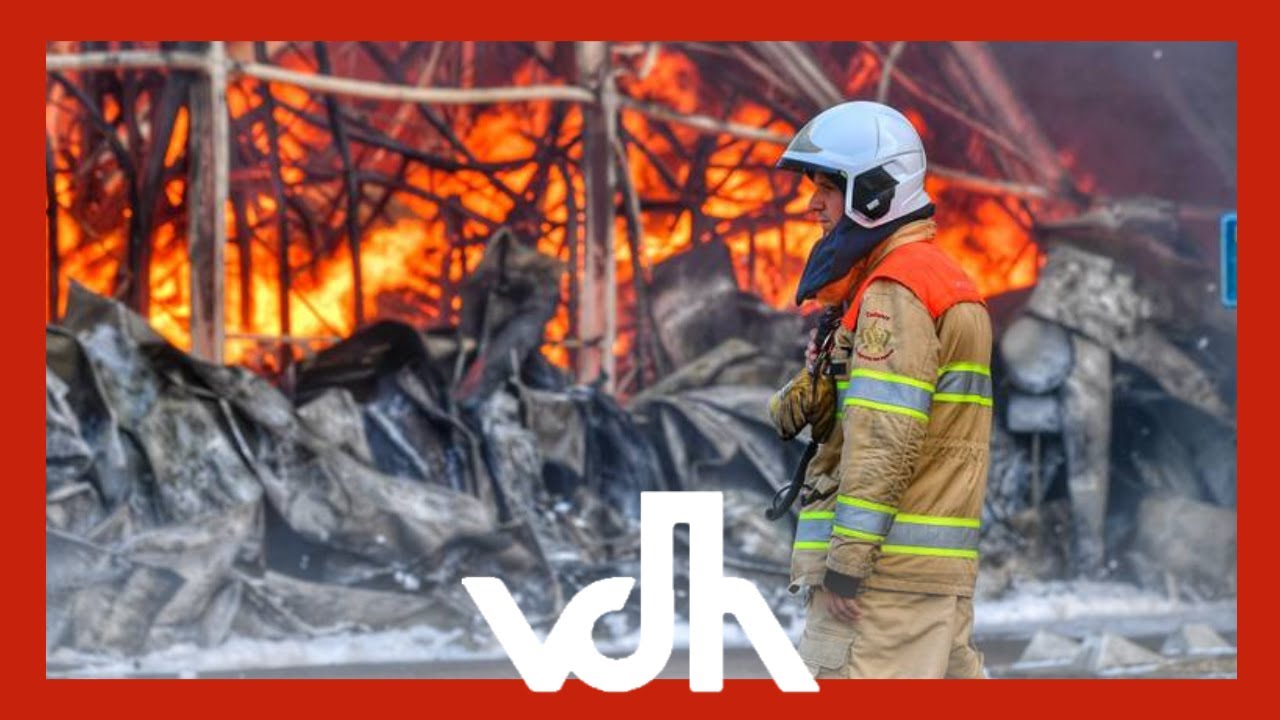 van der Heijden Transport | Grote brand bedrijf van der Heijden in Hapert 2020
