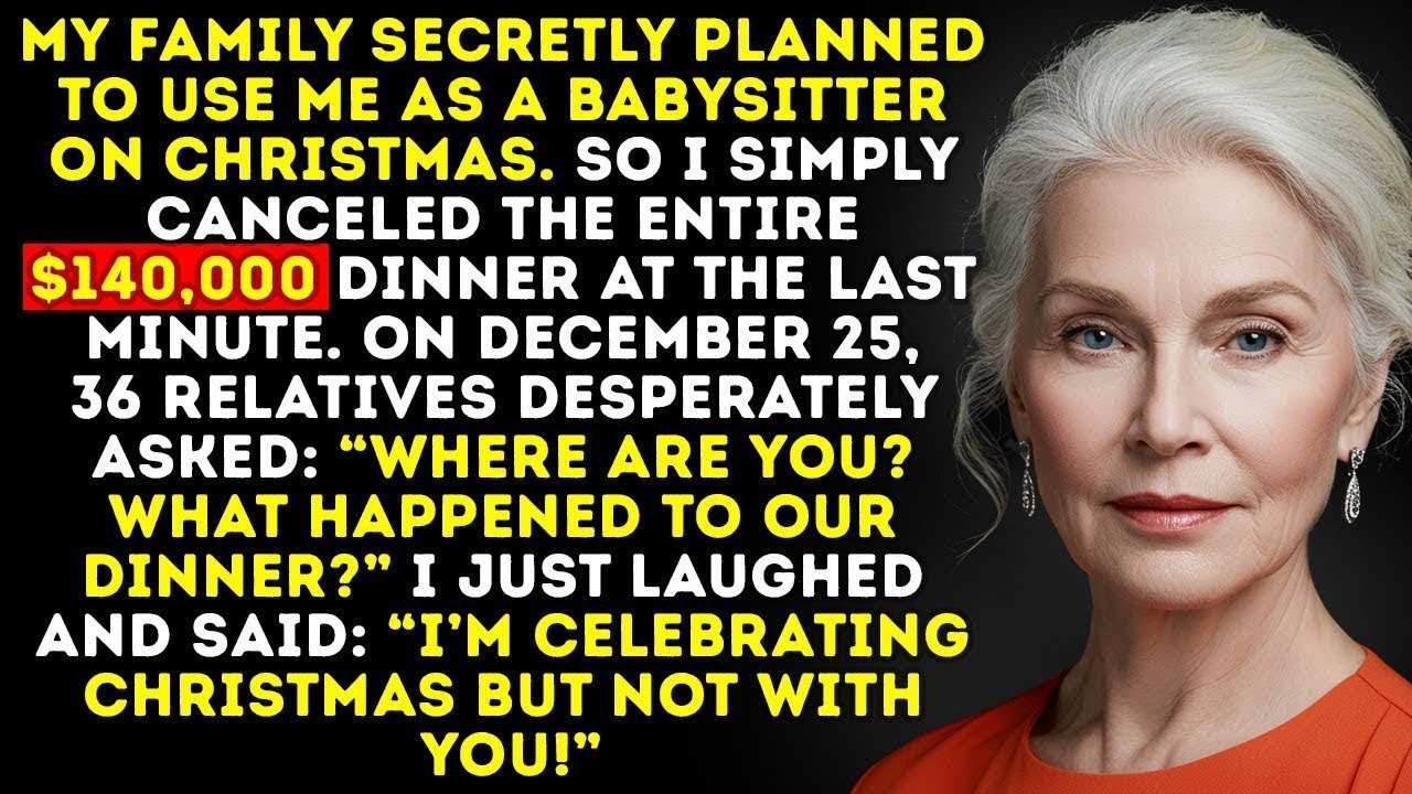 I Was Secretly Assigned as the Babysitter on Christmas — I Ruined the $140,000 Dinner and Left...