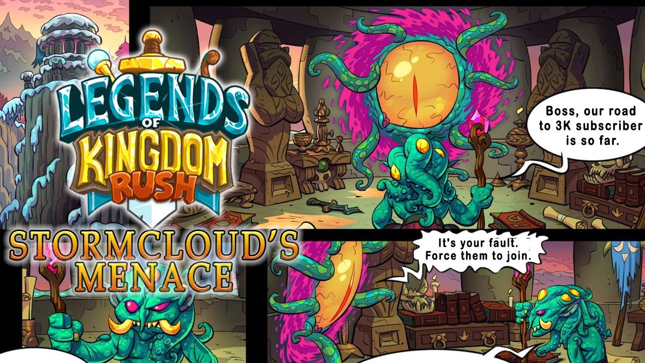 Legends of Kingdom Rush: Stormcloud's Winter | Gameplay