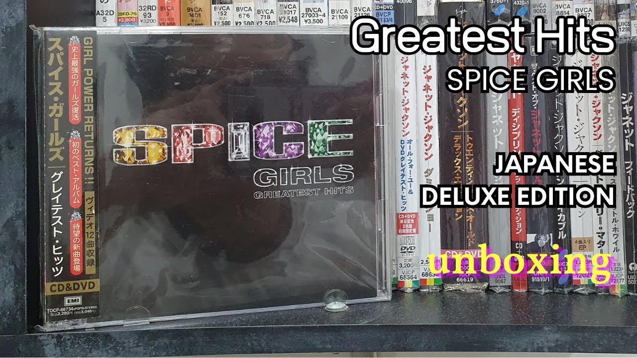 [UNBOXING] Spice Girls – Greatest Hits (Japanese Deluxe Edition)