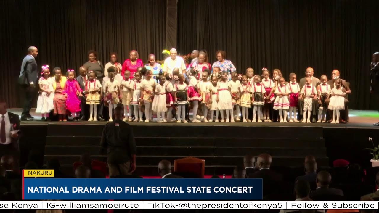 National Drama and Film Festival State Concert, Nakuru.
