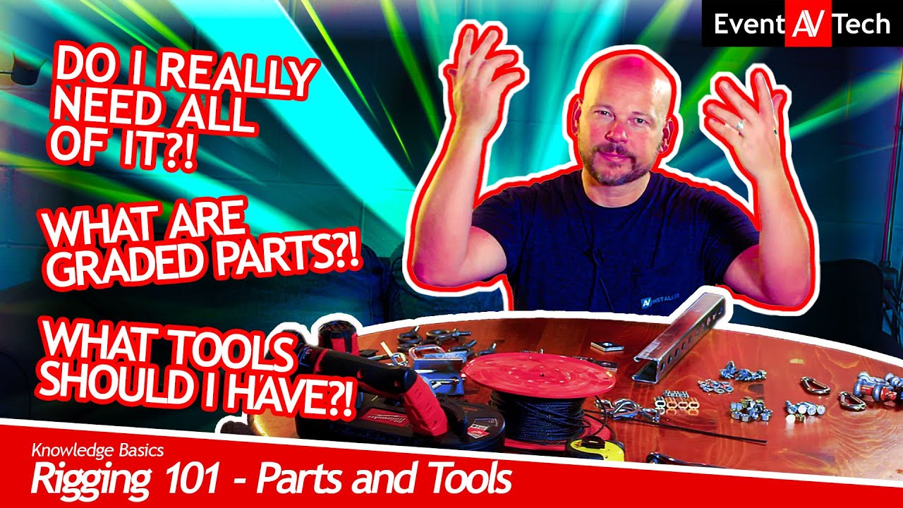 Rigging 101 Part 1 - What Do I Need To Hang Equipment?!