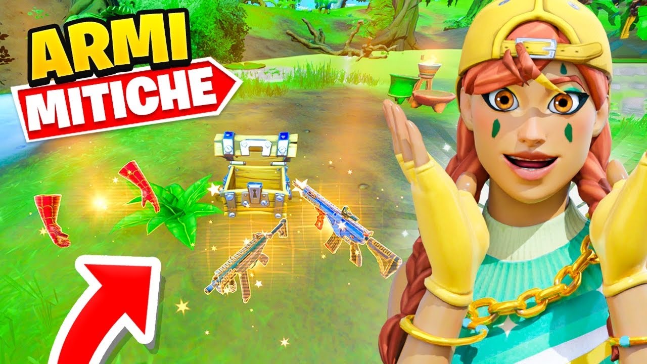 Armi MITICHE nelle Chest NORMALI! AGGIORNAMENTO Patch 19.40! Capitolo 3 Fortnite ITA!