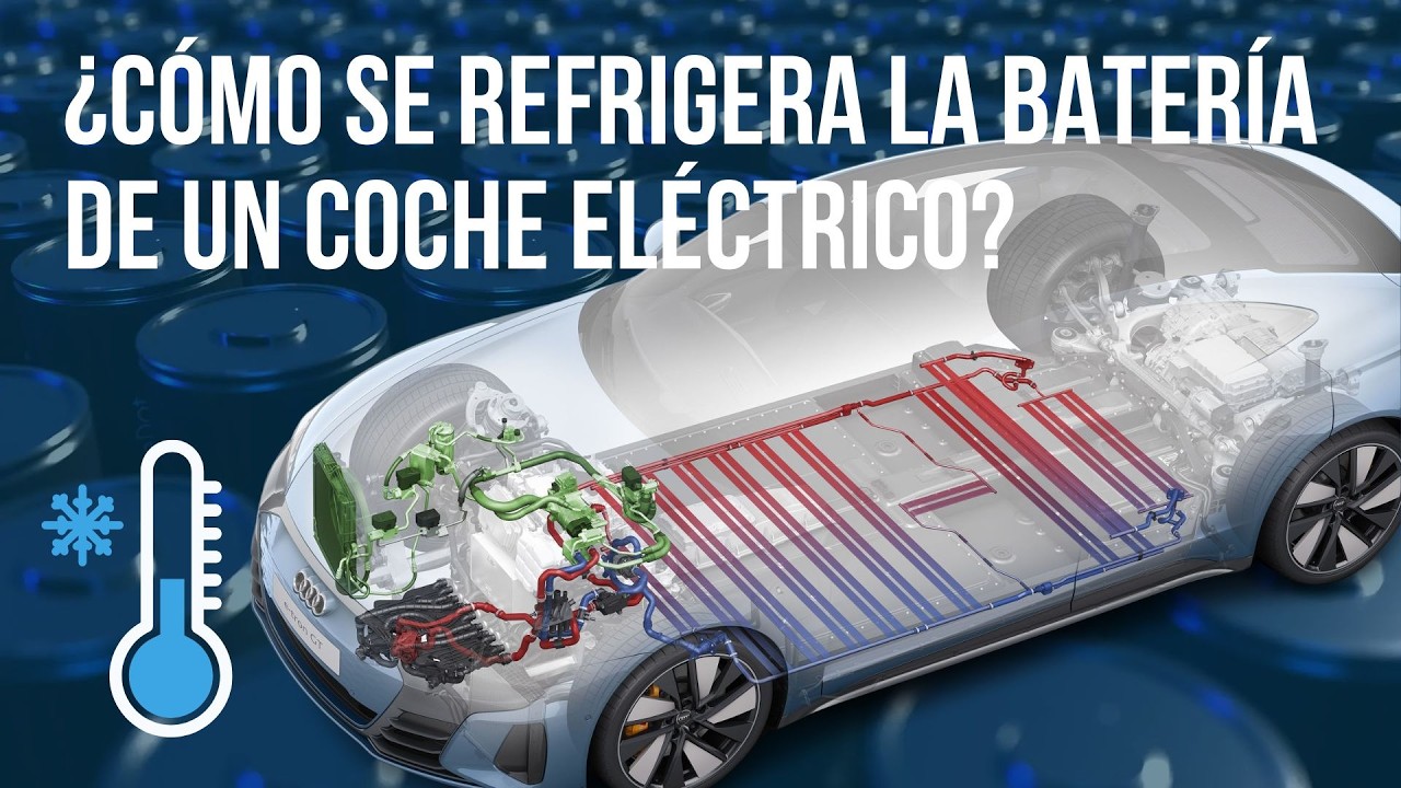 ASÍ SE REFRIGERA LA BATERÍA DE UN COCHE ELÉCTRICO