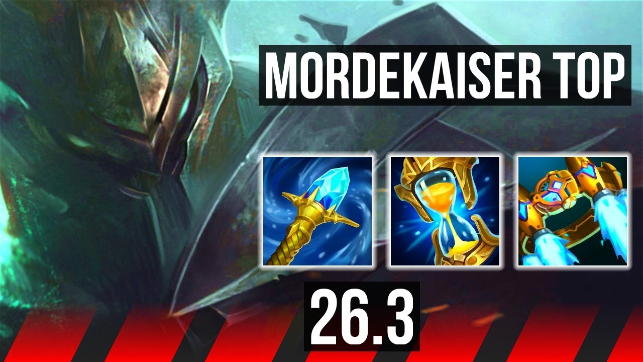 MORDEKAISER vs DARIUS (TOP) | EUW Master | 26.3