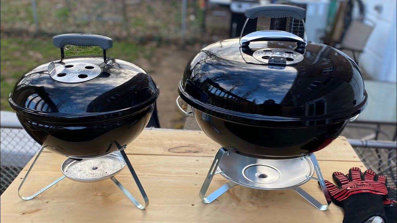 How to season a Weber Smokey Joe or Jumbo Joe