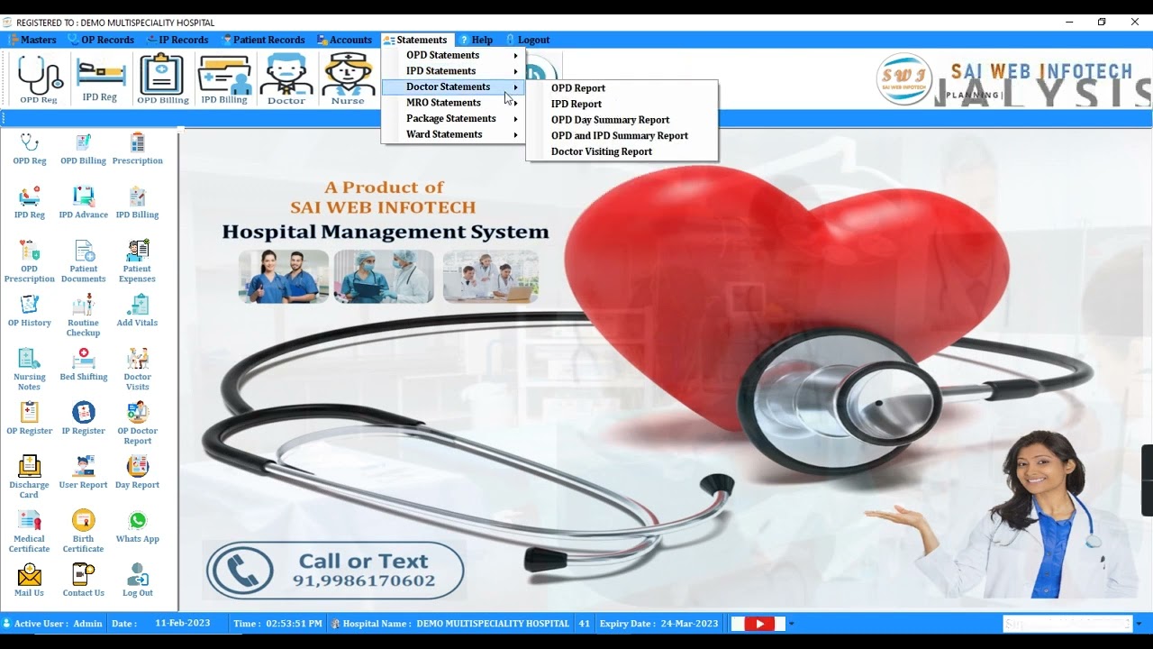 hospital management software free download full version | Hospital Software Demo