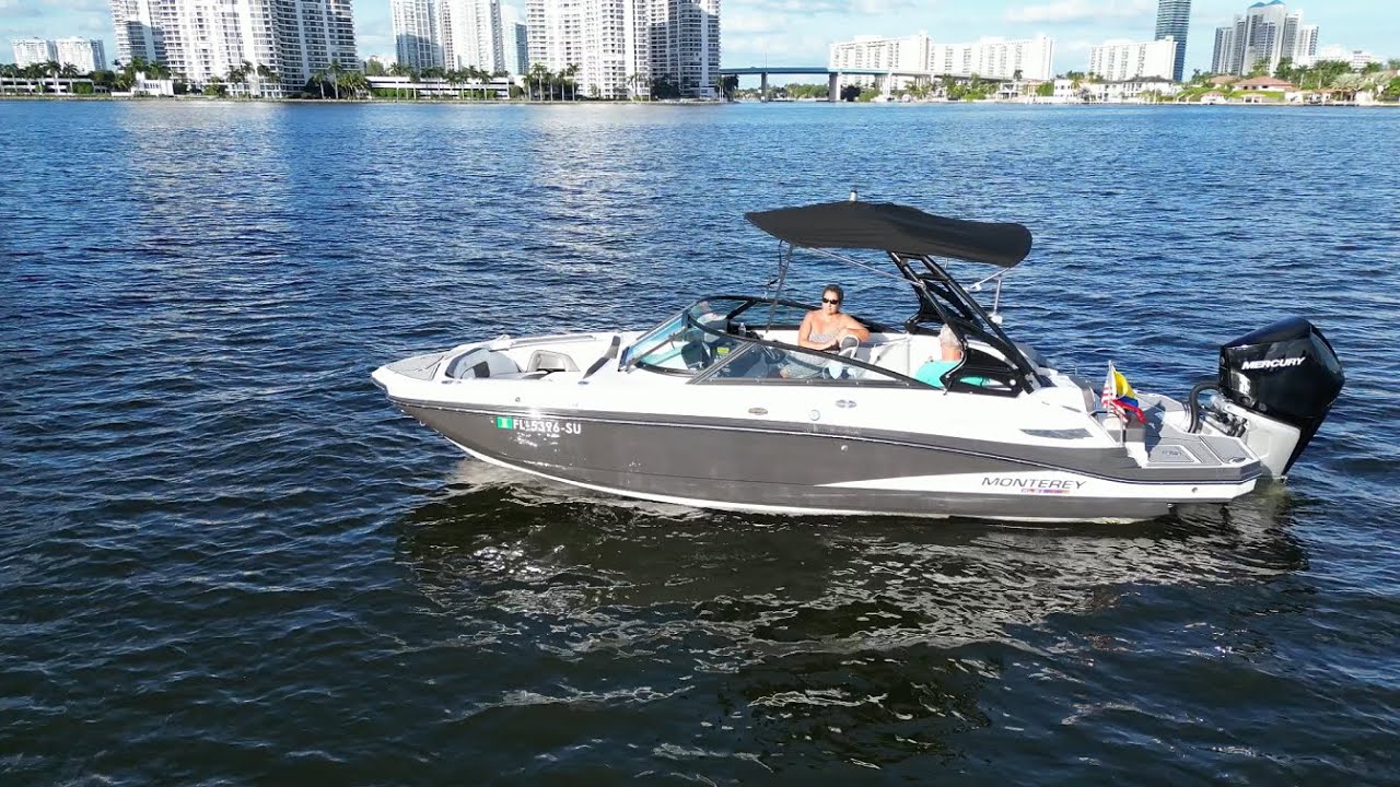 This Monterey M45 Sport Boat is the ideal weekend boat. Price just dropped!
