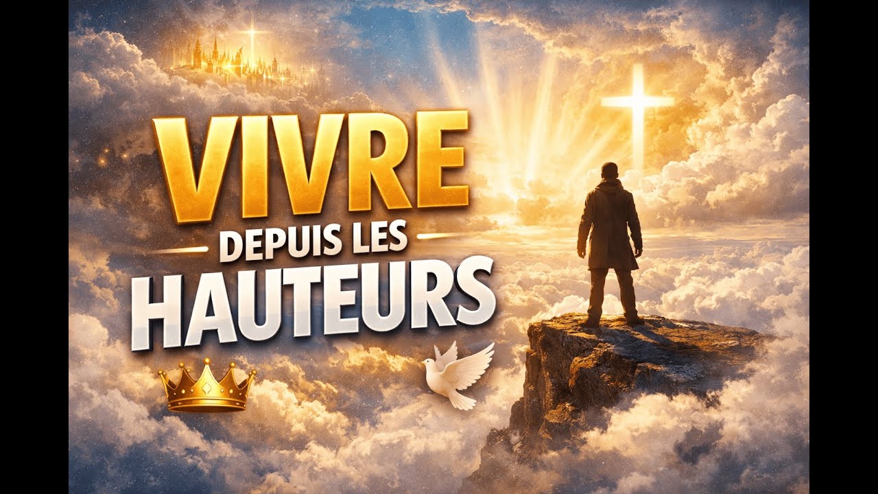 🌅 VIVRE DEPUIS LES HAUTEURS | Tu n’es plus en bas, Dieu t’a déjà élevé
