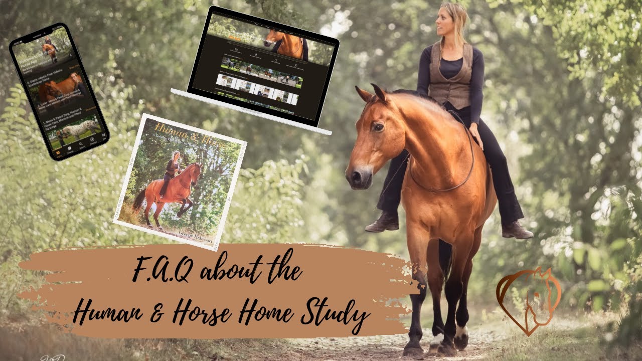 ✨ F.A.Q. ABOUT THE HUMAN & HORSE TRAINING METHOD HOME STUDY✨