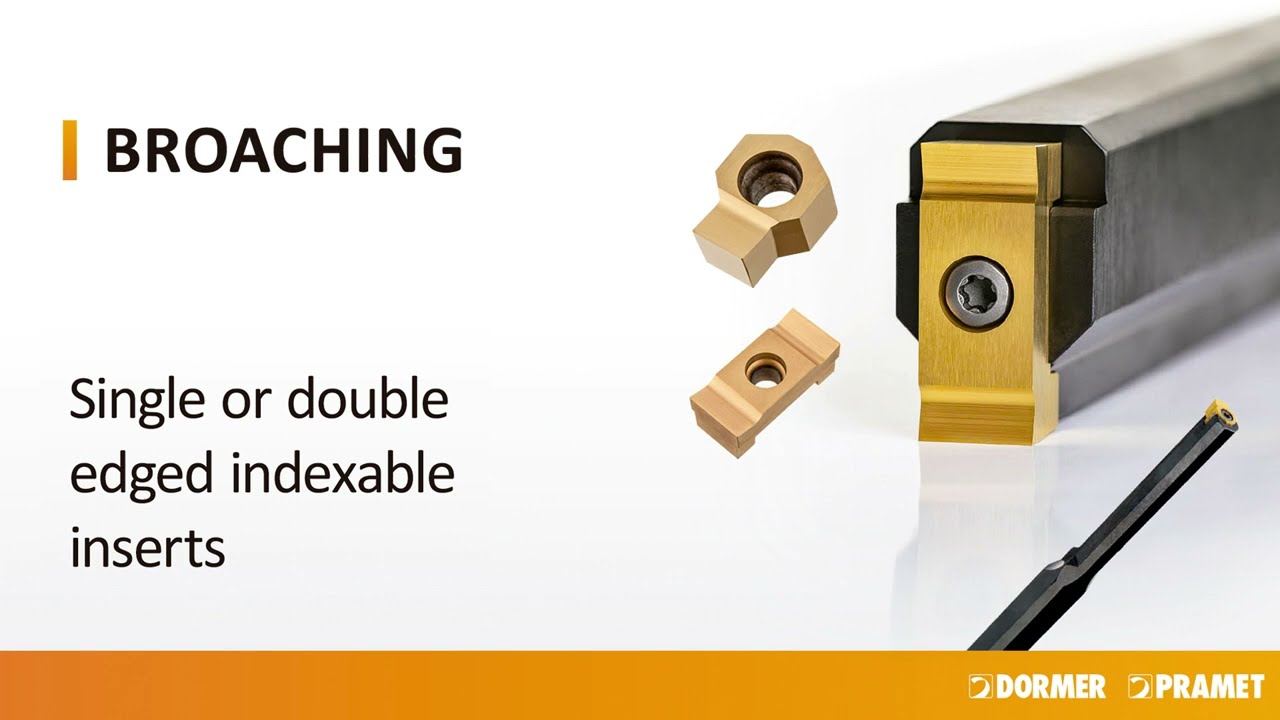 Pramet – Broaching in action