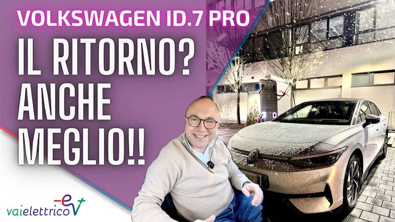 VOLKSWAGEN ID.7 PRO: IL RITORNO? MEGLIO dell’ANDATA! (Dal GARDA a MONACO e RITORNO, seconda parte)