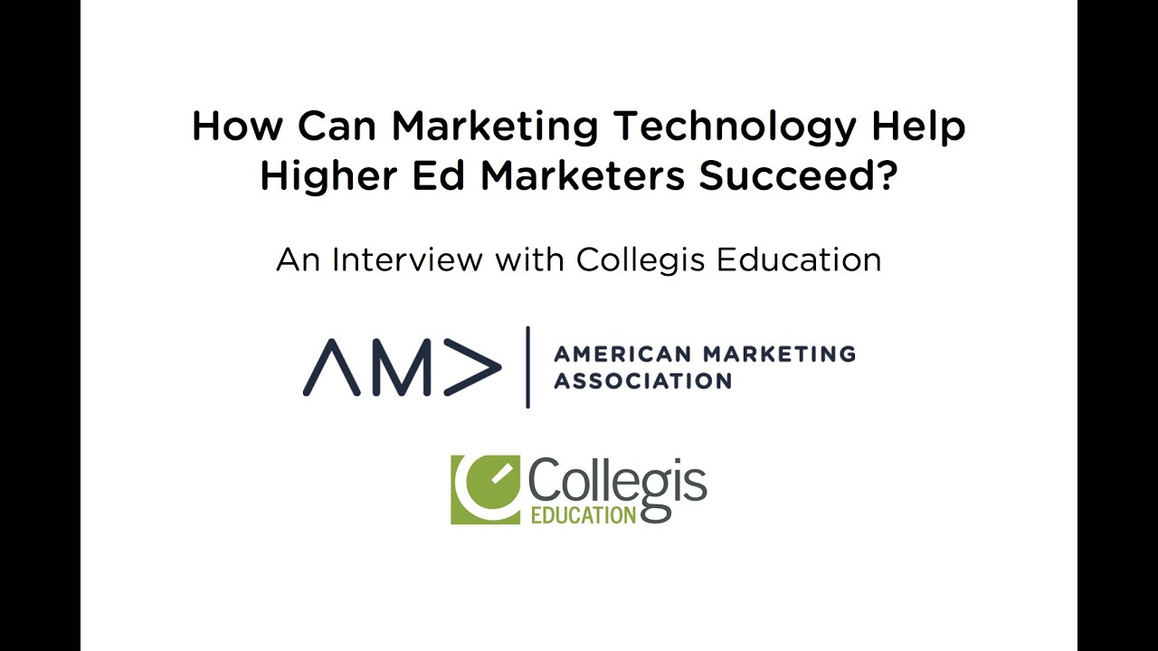 How Can Marketing Technology Help Higher Ed Marketers Succeed?