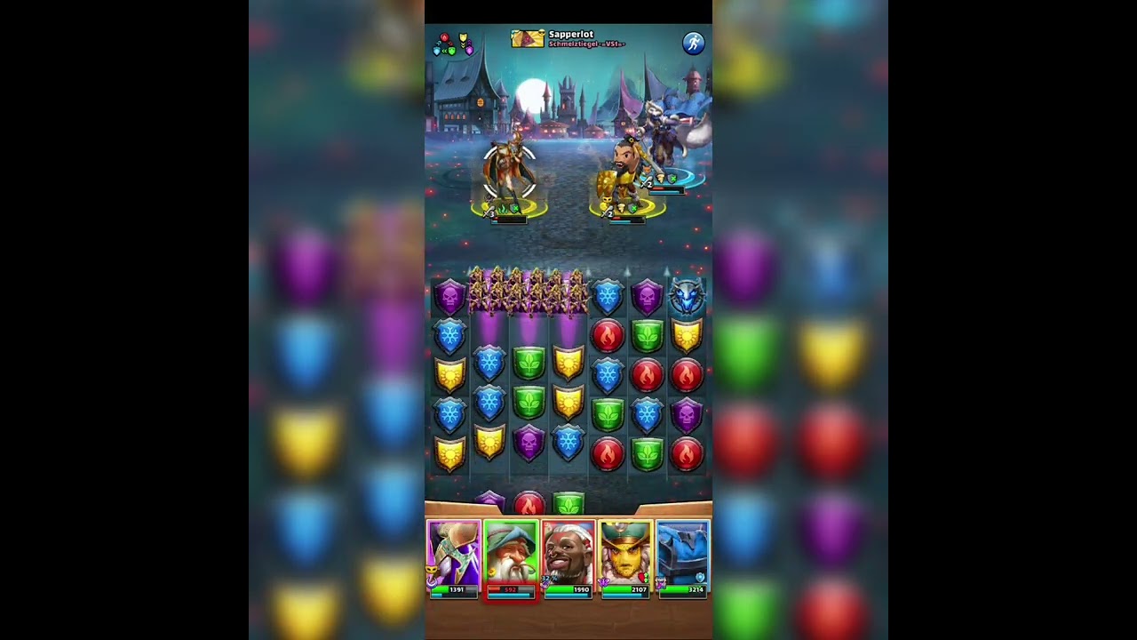 БИМА ПРОТИВ МОИХ ГЕРОЕВ НЕ УСТОЯЛ 😄 EMPIRES PUZZLES  НАБЕГИ