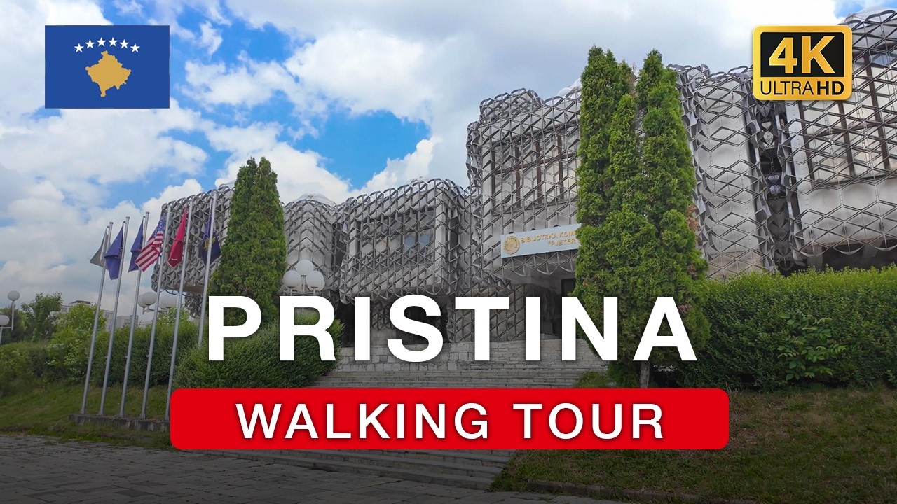 PRISTINA, Kosovo 🇽🇰 | Best Places to See | 4K Walking Tour