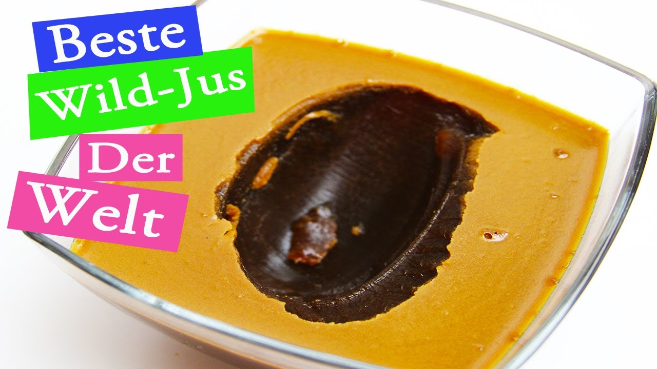 Wildjus perfekt ansetzen – klassische Bratensoße wie im Profikochunterricht!