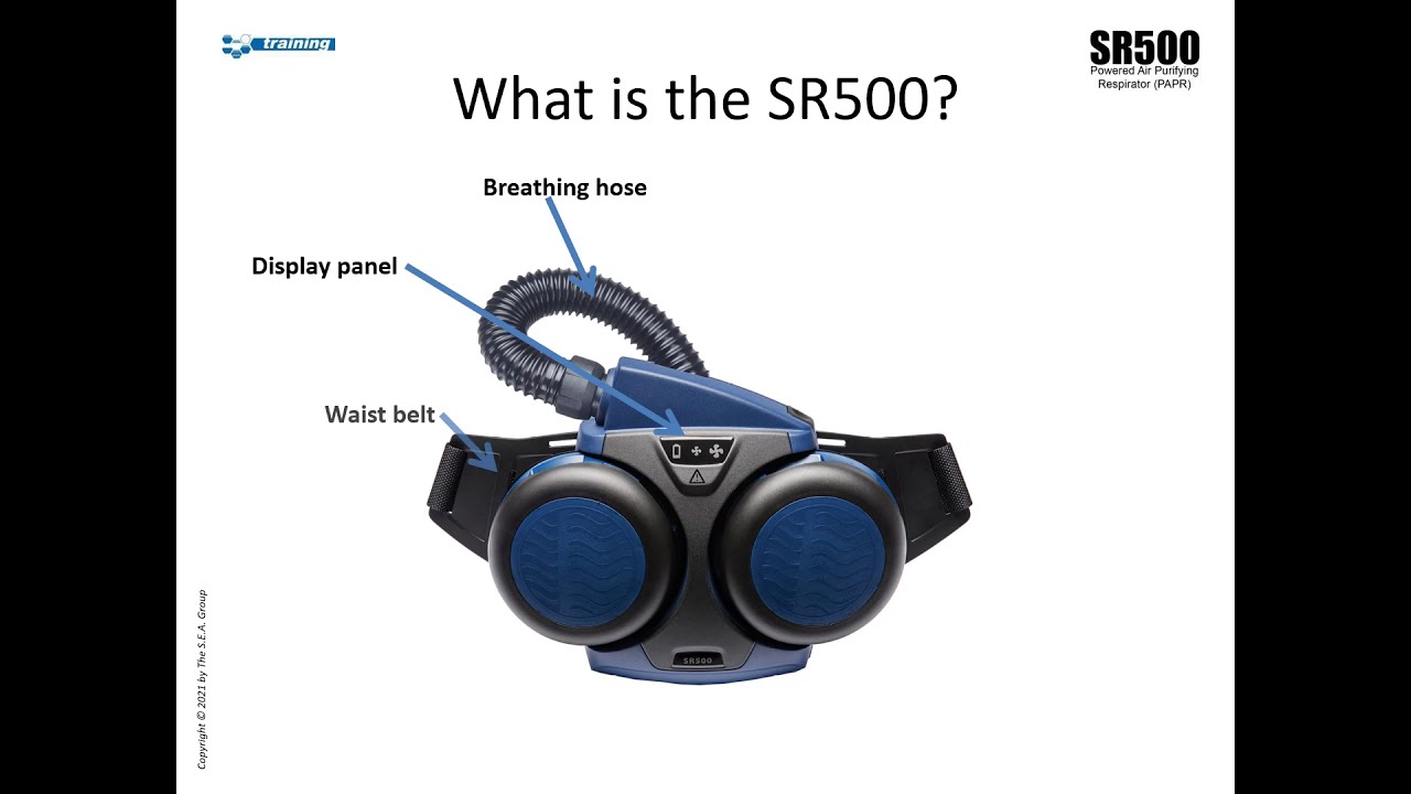 2021: About the Sundstrom SR500 PAPR