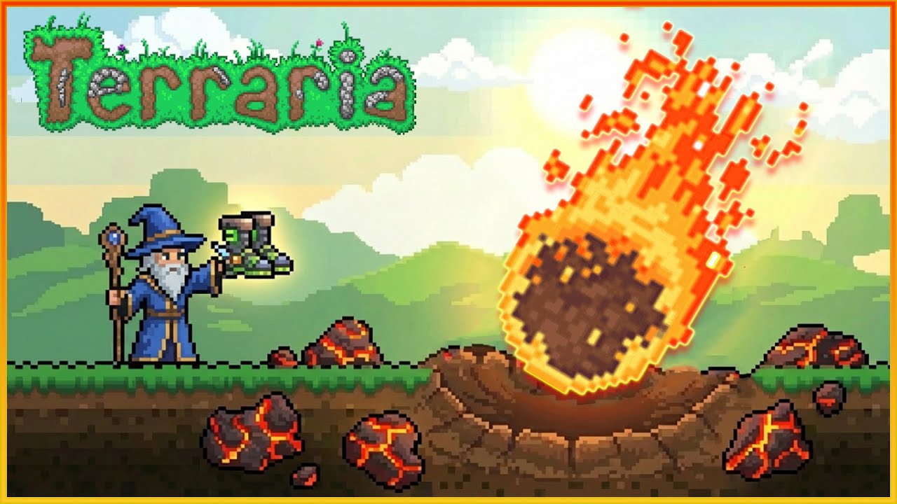 Режим мастера Terraria: Метеорит и сапоги «Терраспарк»!