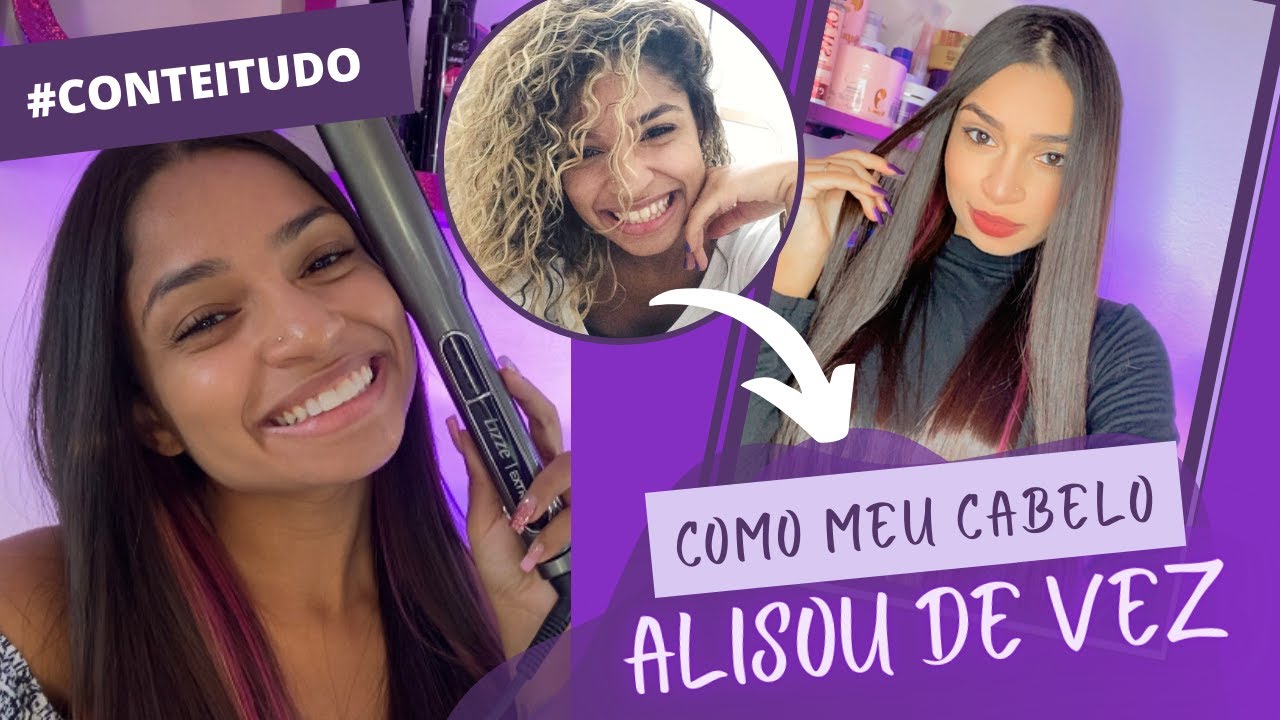 Quanto tempo para o meu cabelo alisar de vez com progressiva