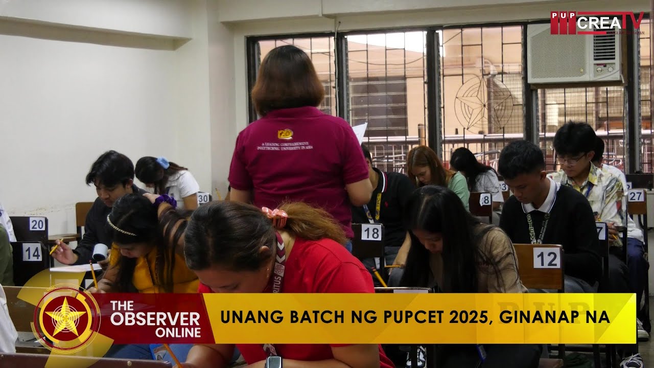 The Observer Online: PUPCET 2025